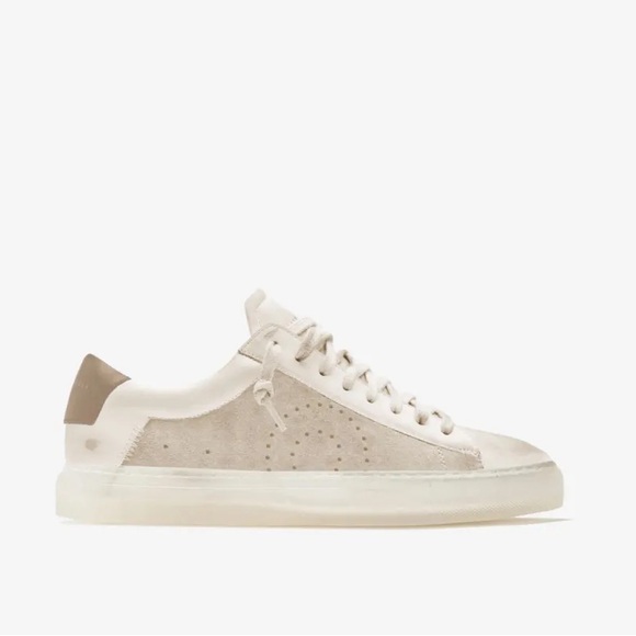 Oliver Cabell Other - Oliver Cabell Low 1 Off White Leather Suede Sneaker Mens US 7/ Womens 10 EU 40